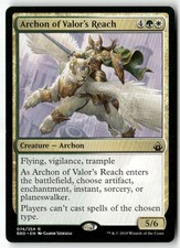 MTG Archon of Valor's Reach Battlebond LP Magic The Gathering
