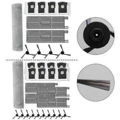 Komplettes Wischtuch und Filter Ersatz Set für Mova Z5 Z5 Pro Z50 Ultra Z50