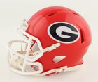 Kenny McIntosh Signed Georgia Bulldogs Mini Helmet (JSA COA) 2021 National Champ — photo 3