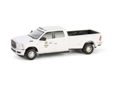 2023 Ram 3500 Laramie Dually - LAPD 1:64 Scale Model - Greenlight 46150F