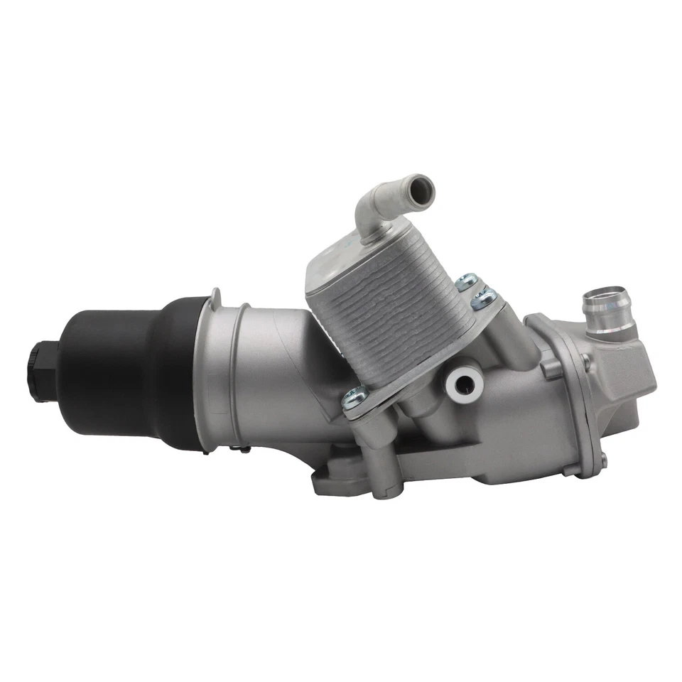 Carcasa de filtro enfriador de aceite para Audi 07-14 TT 05-08 A4 Quattro 04-07 Golf 04-13 A3 Foto 2 de 4