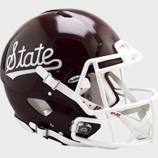 MISSISSIPPI STATE BULLDOGS NCAA Riddell SPEED Authentic Football Helmet