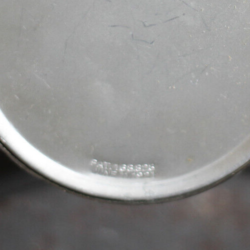 Vintage Midland Bank Money Box Silver Chrome Metal Round with Box No