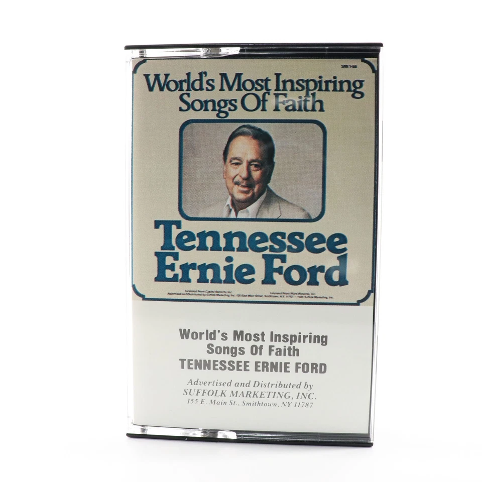 Tennessee Ernie Ford All-Time Favorite Hymns, Songs of Faith 2 Cassette Tape Set - Image 2 of 4