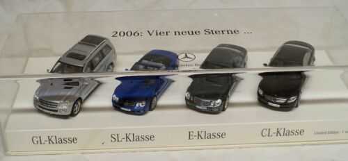 Mercedes-Benz Sonderset Modelljahr 2006 1:43 Vier Modelle sehr hochwertig - Afbeelding 1 van 3