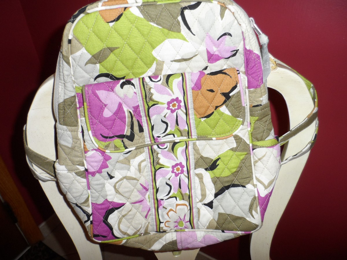 Vera Bradley Portobello Road Backpack Vera Bradley backpack in Portobello Road pattern #2 | eBay main image 2