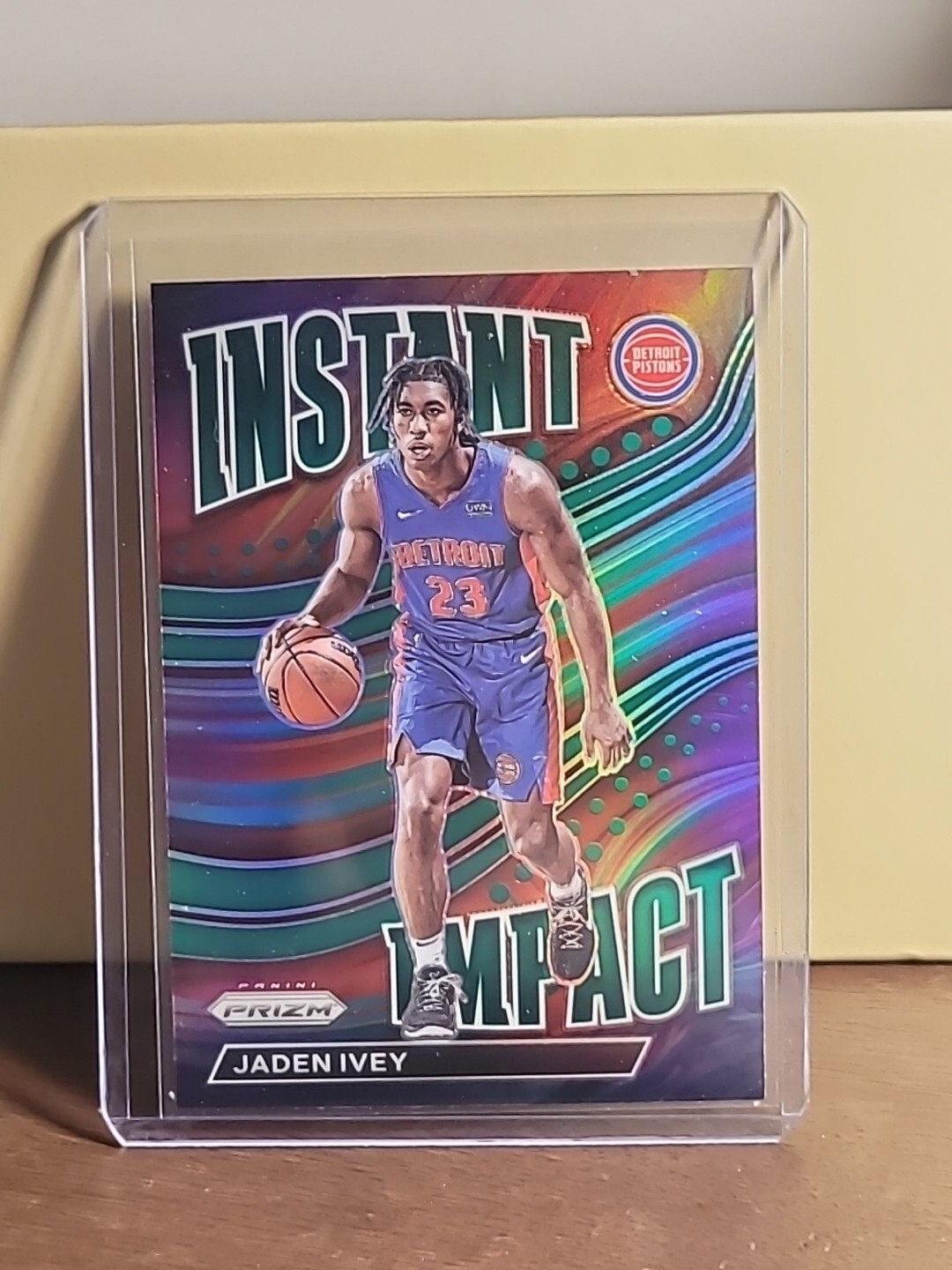 2022-23 Jaden Ivey Prizm Instant Impact Green Rookie No.25 (RC)