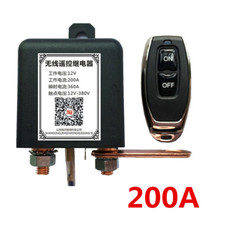Car Auto Remote Control Battery Switch Disconnect Isolator Master Kill 12V 200A