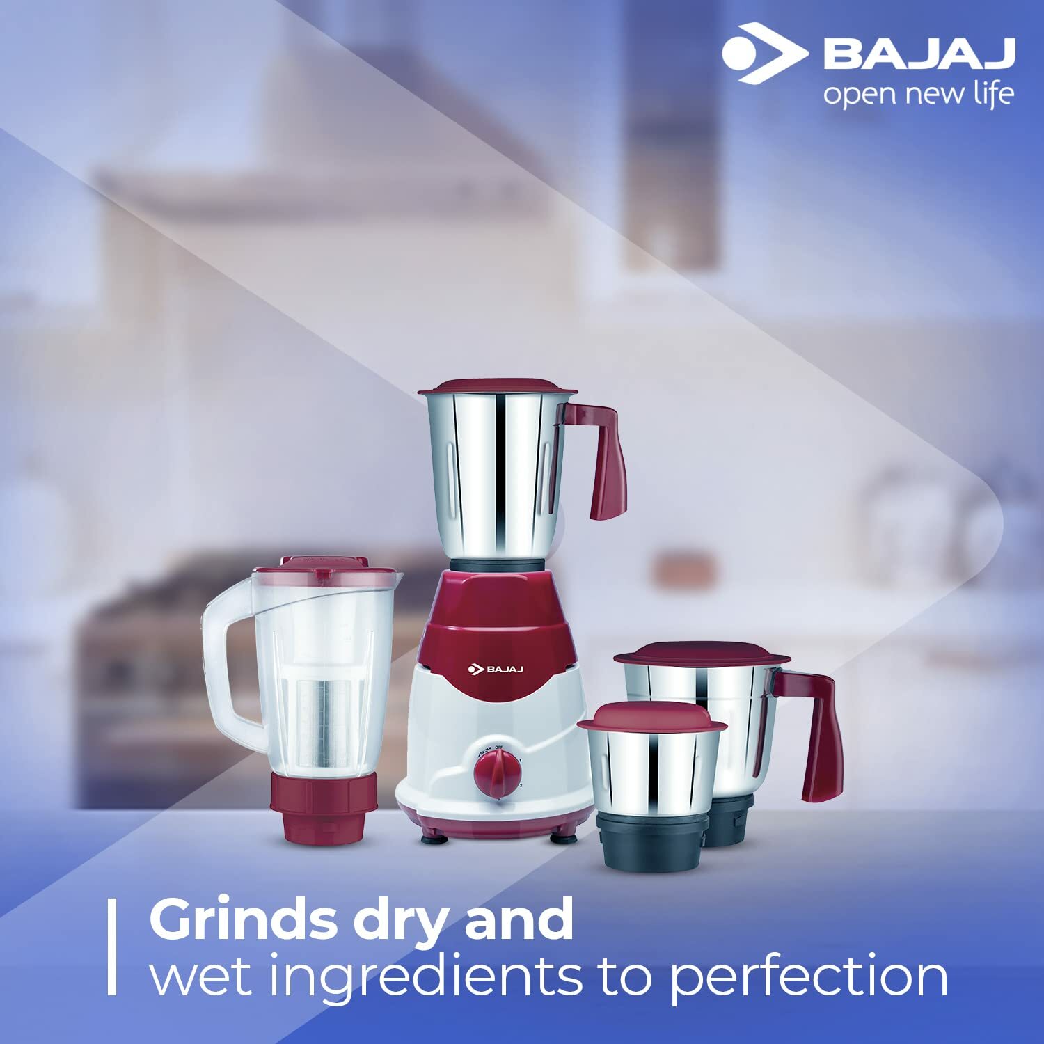 bajaj all in one mixer
