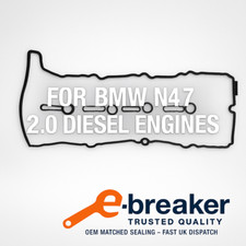 BMW 2.0 Diesel Cam Cover Gasket Set ? N47 Engine Leak-Proof Seal  Fast Dispatch
