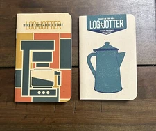 Log + Jotter  Dot Graph Notebook Set Of 2 Drip-Percolate 2021