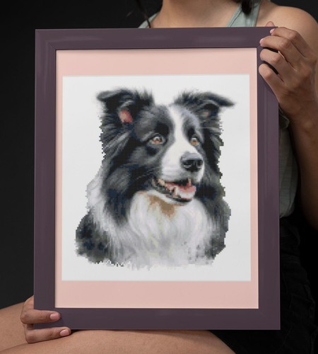 NEW Border Collie Dog Farming Cross Stitch Paper Printed Pattern Working Dogs! - Picture 5 of 10