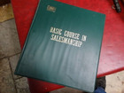 <!--F#f_0-->GENUINE GMH BASIC COURSE IN SALESMANSHIP BINDER COVER 70's ERA NICE ITEM<!--F/-->