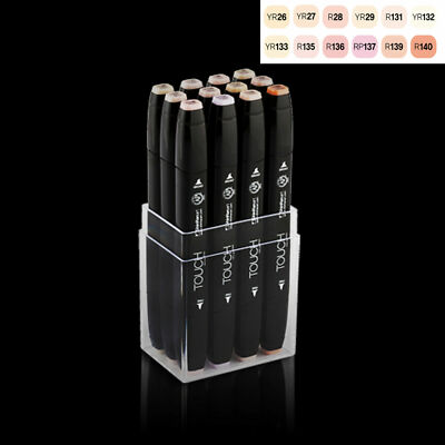 ShinHan Art TOUCH TWIN 12 Marker Set 12 Skin Tones Australia