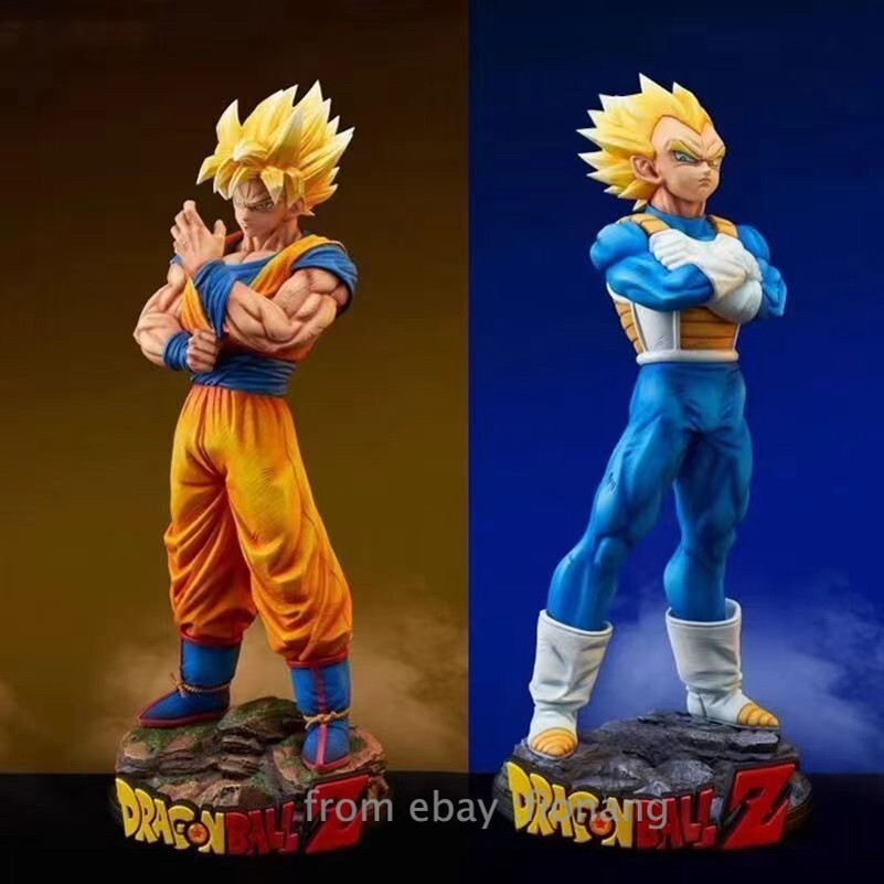 Dragon Ball Goku and Vegeta Statues Anime Figurines for Gifts and