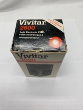 Vivitar 2600 electronic camera flash serial # 6059634