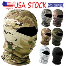 Outdoor Breathable Full Face Mask Tactical Military UV Protection Face Cover