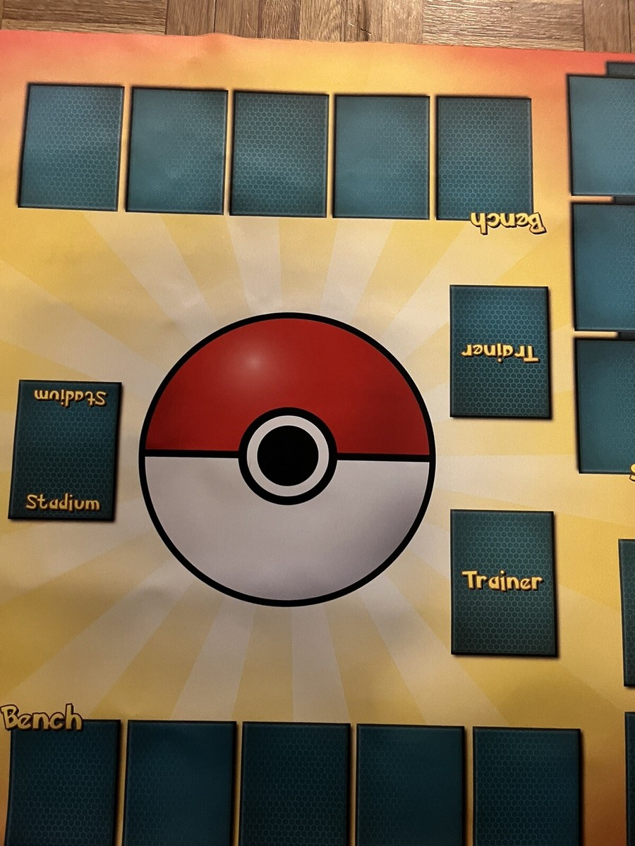 Pokmon Cart Game Mat (24x 24) Size By PokeMat | eBay