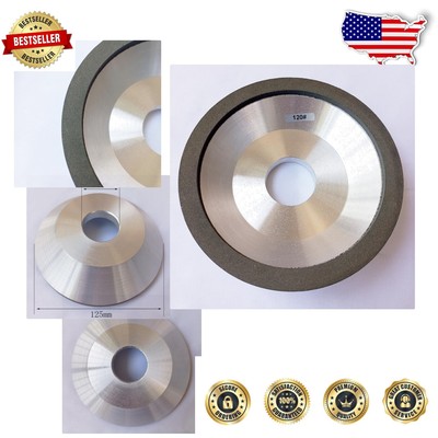 5-Inch CBN Grinding Wheel Disc   Bowl Shape for High-Speed Steel Precision