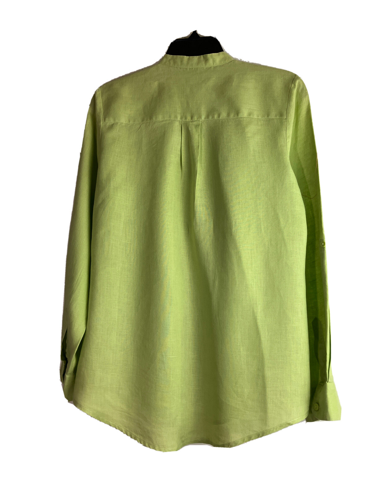 GRACE ELEMENTS rolled sleeve standing collar  100… - image 2