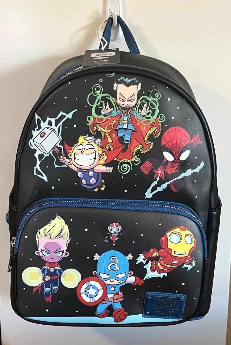 NEW Loungefly x Skottie Young Marvel Chibi Group Mini  display picture 1