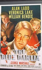 BLUE DAHLIA Oscar Academy Film Noir Prog. Ladd Lake Bendix daSilva Chandler 40s