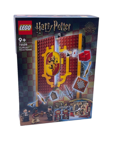 Lego Harry Potter Hausbanner Gryffindor Bausteine Bauklötze 76409 NEU OVP ab 9+
