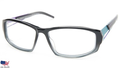 NEW Orgreen DAWN 86 BLACK GRADIENT GREY EYEGLASSES GLASSES FRAME 55-15-135 B34mm
