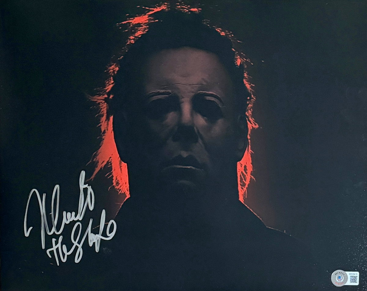 Nick Castle Signed Autograph HALLOWEEN 11x14 Photo Michael Myers