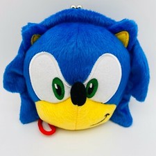 SEGA Sonic the Hedgehog Wallet coin case Stuffed Plush doll game japan