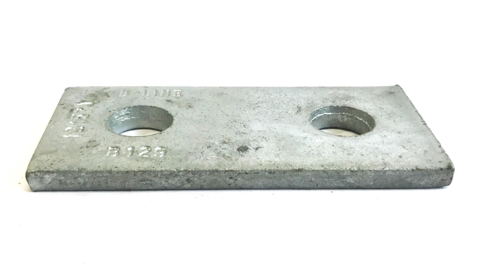 Cooper B-Line Galvanized 2-Hole Splice Plate B129HDG, Box of 50, NOS | eBay