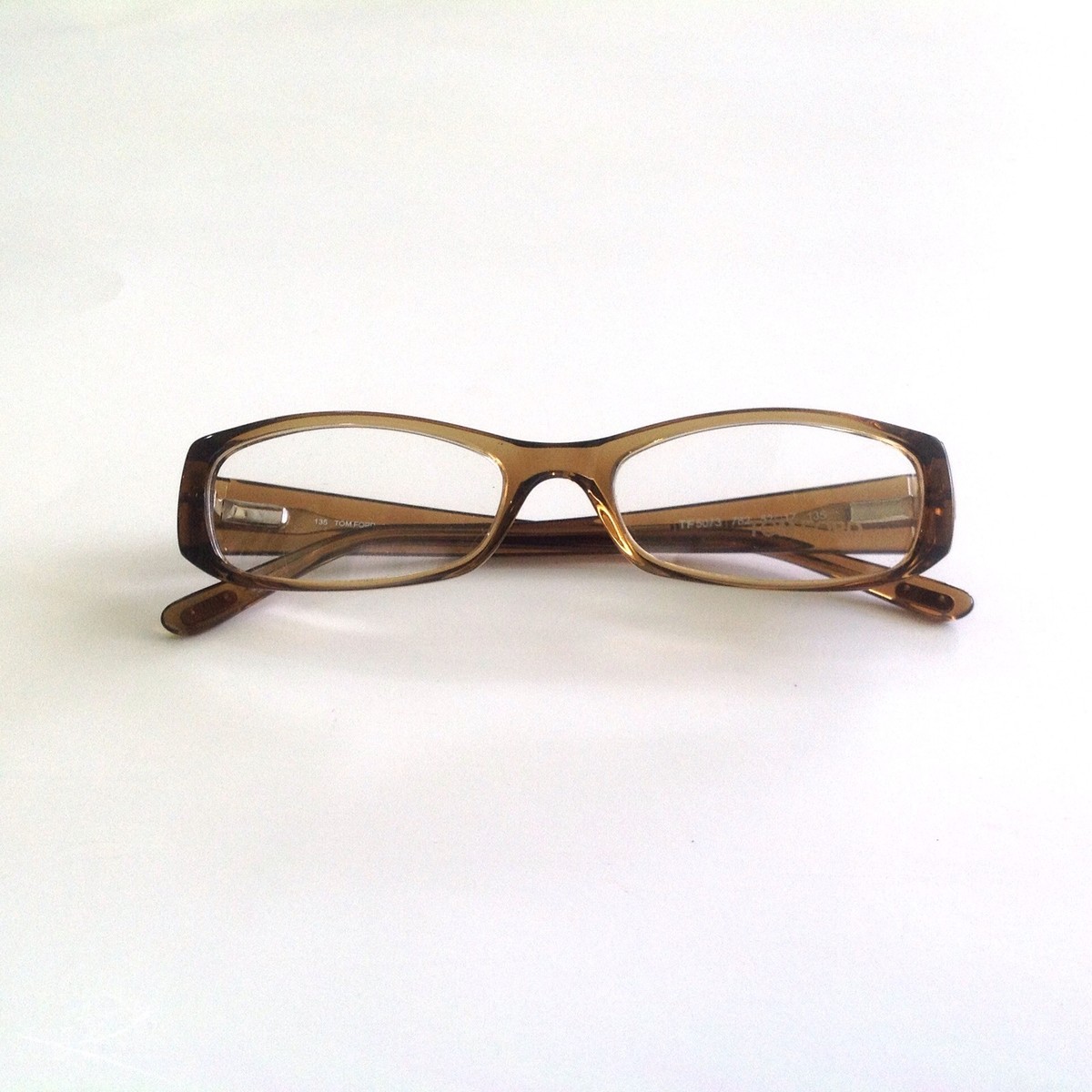 Tom Ford Eyeglasses TF 5073 Brown 782 Size 52mm Optical Frame | eBay