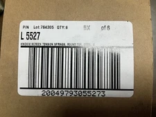 Prime Line L 5527 Flat Spring Window Screen, 3-1/8", Steel Box Of 6 Total 36