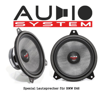 Audiosystem  AS165 EVO E46 EVO 16,5cm Bass Lautsprecher für BMW E46