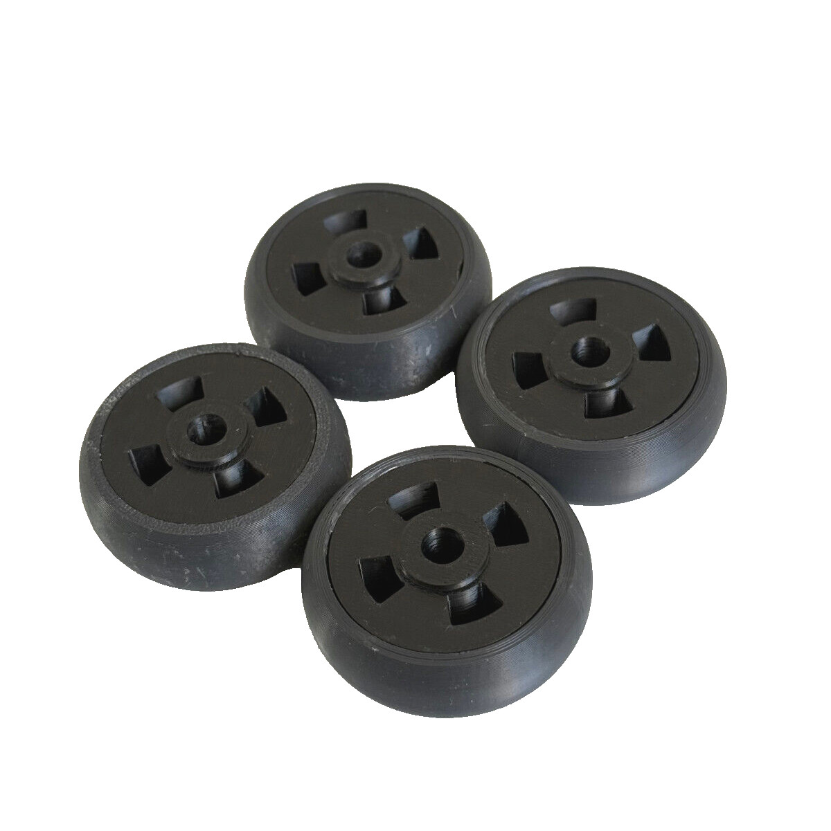 Roues de rechange pour bagages de rechange universelles en gomme souple
