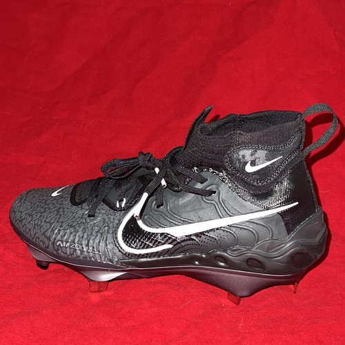 Nike Alpha Huarache NXT Black Metal Baseball Cleats DJ6517-010 BLK Size 7 - Picture 6 of 12