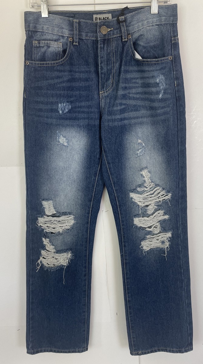 パンツ Supreme Distressed Jean \"Washed Black\"30 Supreme Distressed Loose Fit Selvedge Jean Washed Black