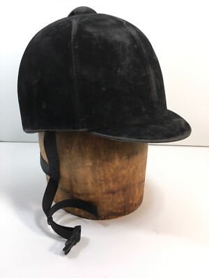 International Horse Riding Helmet Black 