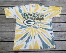 Green Bay Packers Tie-Dye T Shirt Tee Men  s Size XL Vintage 1999 Pre-owned READ