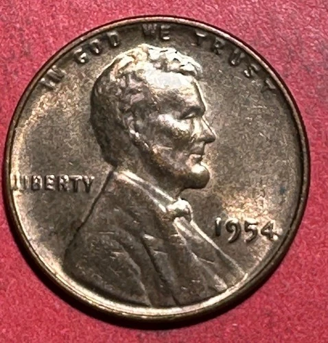 1954 Choice Uncirculated US LINCOLN Cent! 2nd Lowest Mintage in 1941 to Current!