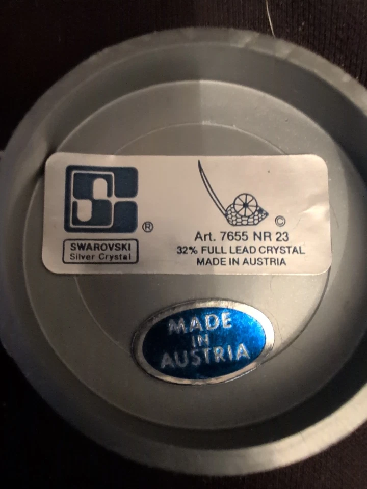 Swarovski Silver Crystal Mouse  7655 NR 23 Boxed  Made in Austria Excellent - Image 4 of 4