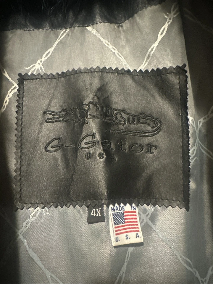 Chaqueta G-Gator Azul Para Hombre Invierno V-Bomber Lujo Talla 4x Foto 2 de 4