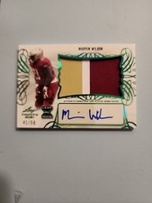 Marvin Wilson 2021 Leaf Trinity Leaf RC Rookie Autograph  3 Color Patch Card /50