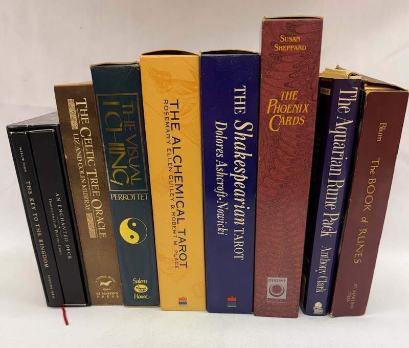 7 Packages: HandBook & Tarot Cards, Published 1982-1995, The Alchemical Tarot