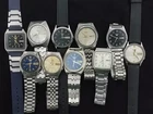 RARE Lot of 10 Vintage Seiko Men's Automatic Watches Working Bundle Lot