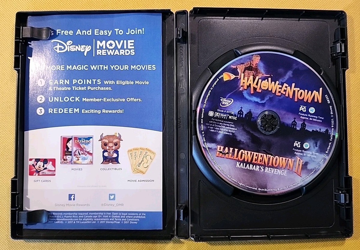 Halloweentown / Halloweentown II: Kalabar's Revenge (DVD, 1998