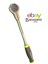 Snap-on Tools Fh747 Usa 38 Drive Soft Grip Swivel Head Ratchet Hi-viz