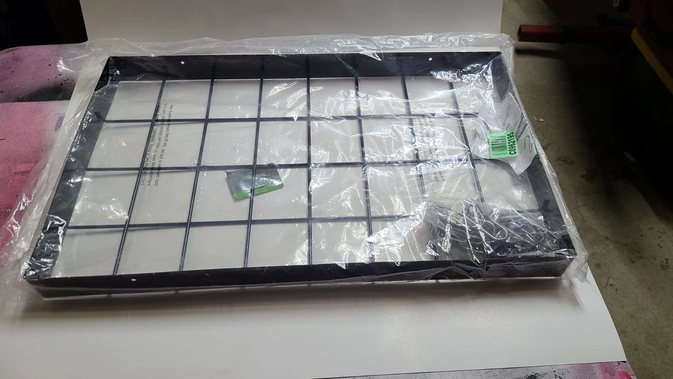 Fox Run Craftsmen Rectanglular Hanging Pot & Pan Rack, Black - Image 2 of 4