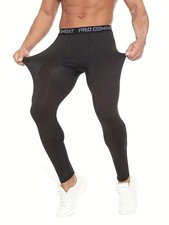 Men's Compression Fitness Running Workout Performance Tights