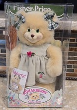 Fisher Price Briarberry Collection Mollyberry Bear Plush Vintage 1998 - New